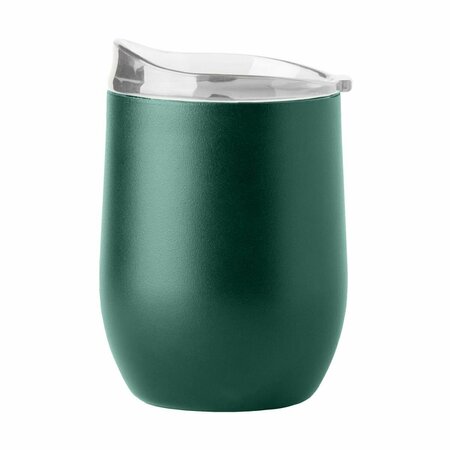 LOGO CHAIR 16 oz Plain Hunter Powder Coat Curved Beverage Tumbler 001-S16PB-HNT